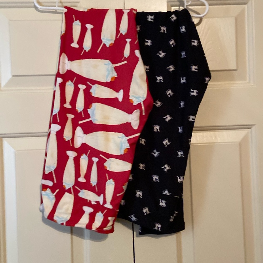 Set of Two Lularoe Tall & Curvy leggings